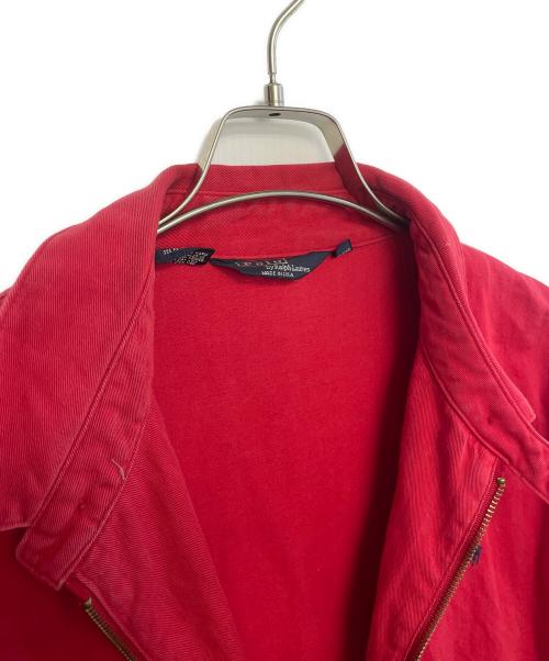 POLO RALPH LAUREN（ポロ・ラルフローレン）POLO RALPH LAUREN (ポロ・ラルフローレン) ジップジャケット レッド サイズ:Mの古着・服飾アイテム