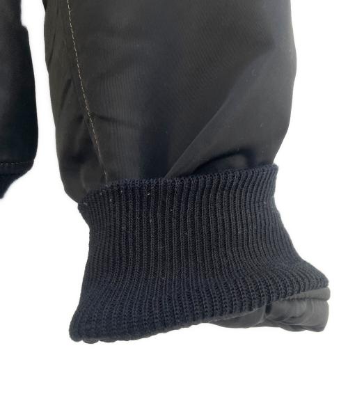 AERO EQUIOMENT（エアロ エクイップメント）AERO EQUIOMENT (エアロ エクイップメント) MA-1ジャケット ブラック サイズ:40の古着・服飾アイテム