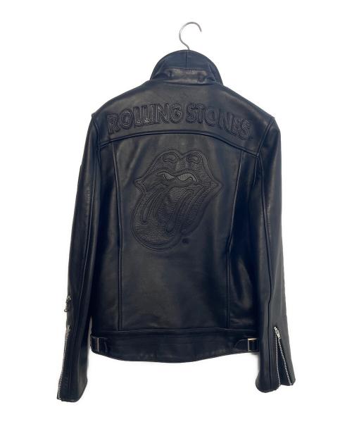 JACKROSE VINTAGE（ジャックローズヴィンテージ）JACKROSE VINTAGE (ジャックローズヴィンテージ) レザージャケット ブラック サイズ:4の古着・服飾アイテム