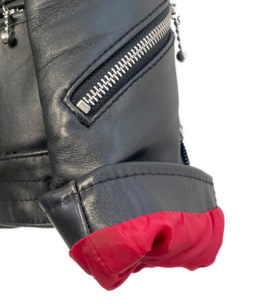 JACKROSE VINTAGE（ジャックローズヴィンテージ）JACKROSE VINTAGE (ジャックローズヴィンテージ) レザージャケット ブラック サイズ:4の古着・服飾アイテム