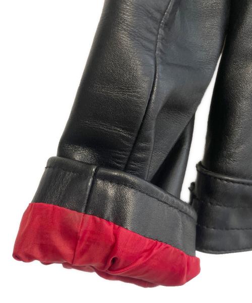 JACKROSE VINTAGE（ジャックローズヴィンテージ）JACKROSE VINTAGE (ジャックローズヴィンテージ) レザージャケット ブラック サイズ:4の古着・服飾アイテム