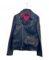 JACKROSE VINTAGE（ジャックローズヴィンテージ）の古着「レザージャケット」｜ブラック