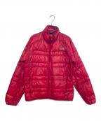 THE NORTH FACEザ ノース フェイス）の古着「ライトダウンジャケット」｜レッド