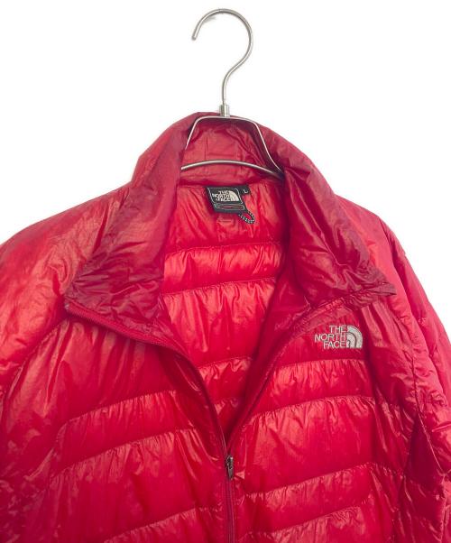 THE NORTH FACE（ザ ノース フェイス）THE NORTH FACE (ザ ノース フェイス) ライトダウンジャケット レッド サイズ:Lの古着・服飾アイテム