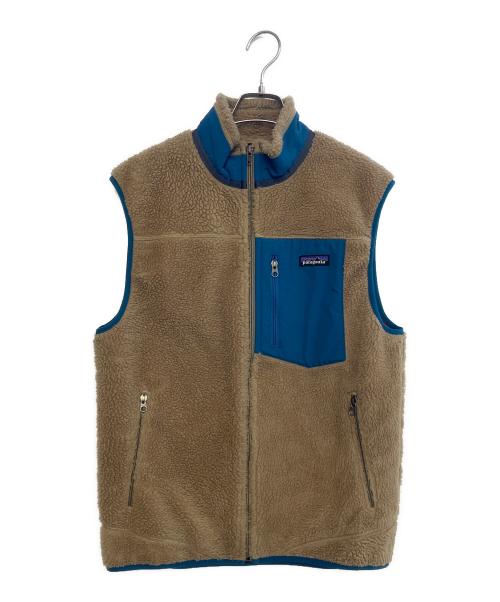 Patagonia（パタゴニア）Patagonia (パタゴニア) ボアベスト ベージュ サイズ:Mの古着・服飾アイテム