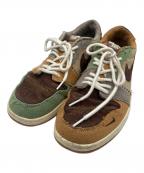 NIKE×Zion Williamsonナイキ×ザイオン ウィリアムソン）の古着「ジョーダン 1 レトロ」｜ベージュ×グリーン