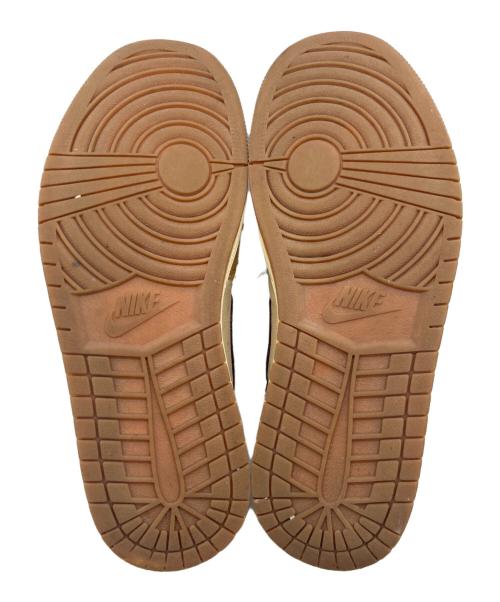 NIKE（ナイキ）NIKE (ナイキ) Zion Williamson (ザイオン ウィリアムソン) ジョーダン 1 レトロ ベージュ×グリーン サイズ:30の古着・服飾アイテム