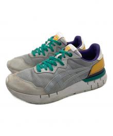 Onitsuka Tiger（オニツカタイガー）の古着「ローカットスニーカー」｜グレー×グリーン