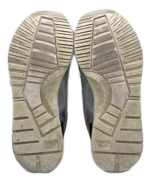 Onitsuka Tiger（オニツカタイガー）Onitsuka Tiger (オニツカタイガー) ローカットスニーカー グレー×グリーン サイズ:26cmの古着・服飾アイテム