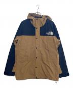 THE NORTH FACEザ ノース フェイス）の古着「マウンテンパーカー」｜ベージュ×ブラック