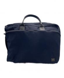 PORTER（ポーター）の古着「2WAYブリーフケース」｜ネイビー