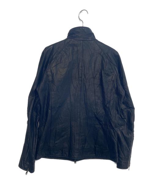 TETE HOMME（テット オム）TETE HOMME (テット オム) レザージャケット ブラック サイズ:5の古着・服飾アイテム