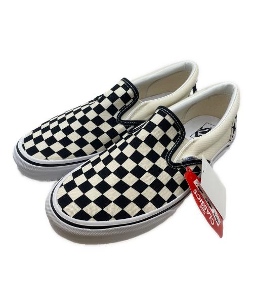 VANS（ヴァンズ）VANS (ヴァンズ) スリッポン アイボリー×ブラック サイズ:29 未使用品の古着・服飾アイテム