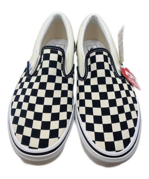 VANS（ヴァンズ）VANS (ヴァンズ) スリッポン アイボリー×ブラック サイズ:29 未使用品の古着・服飾アイテム