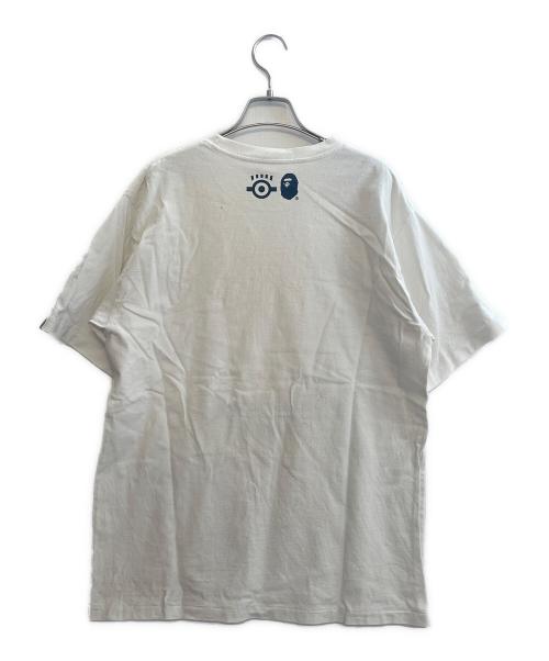 BAPE BY A BATHING APE（ベイプバイアベイシングエイプ）BAPE BY A BATHING APE (ベイプバイアベイシングエイプ) ミニオンズ (ミニオンズ) 半袖カットソー ホワイト サイズ:Lの古着・服飾アイテム