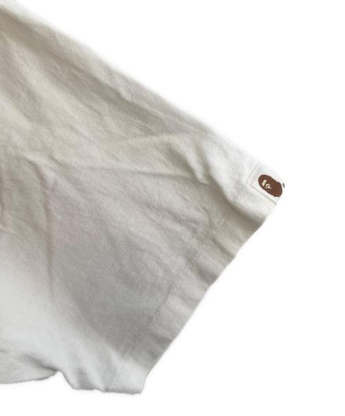 BAPE BY A BATHING APE（ベイプバイアベイシングエイプ）BAPE BY A BATHING APE (ベイプバイアベイシングエイプ) ミニオンズ (ミニオンズ) 半袖カットソー ホワイト サイズ:Lの古着・服飾アイテム