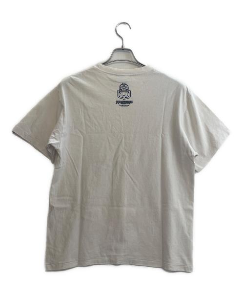 BAPE BY A BATHING APE（ベイプバイアベイシングエイプ）BAPE BY A BATHING APE (ベイプバイアベイシングエイプ) シン仮面ライダー (シンカメンライダー) 半袖カットソー ホワイト サイズ:Lの古着・服飾アイテム