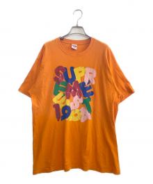 SUPREME（シュプリーム）の古着「半袖カットソー」｜オレンジ