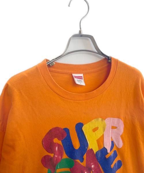 SUPREME（シュプリーム）SUPREME (シュプリーム) 半袖カットソー オレンジ サイズ:Lの古着・服飾アイテム