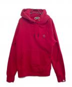 A BATHING APEア ベイシング エイプ）の古着「プルオーバーパーカー」｜レッド