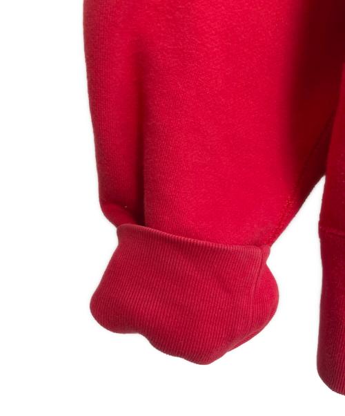 A BATHING APE（ア ベイシング エイプ）A BATHING APE (ア ベイシング エイプ) プルオーバーパーカー レッド サイズ:Lの古着・服飾アイテム