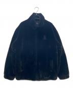 Psycho Bunnyサイコ バニー）の古着「フリースジャケット」｜ブラック