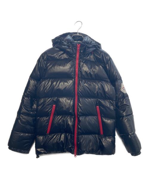 Laplaud（ラプロー）Laplaud (ラプロー) ダウンジャケット ブラック×レッド サイズ:1の古着・服飾アイテム