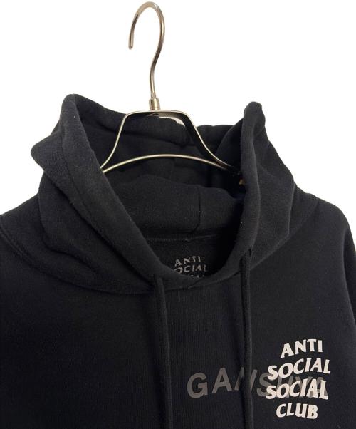 anti social social CLUB（アンチソーシャルソーシャルクラブ）anti social social CLUB (アンチソーシャルソーシャルクラブ) パーカー ブラック サイズ:Lの古着・服飾アイテム