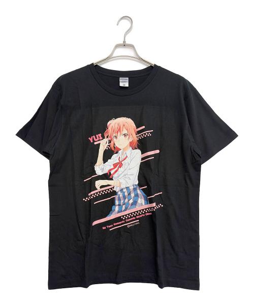 やはり俺の青春ラブコメはまちがっている。（ヤハリオレノセイシュンラブコメハマチガッテイル）やはり俺の青春ラブコメはまちがっている。 (ヤハリオレノセイシュンラブコメハマチガッテイル) Tシャツ ブラック サイズ:XL 未使用品の古着・服飾アイテム
