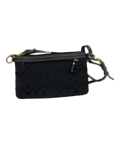 COACH（コーチ）COACH (コーチ) ミニショルダーバッグ ブラックの古着・服飾アイテム