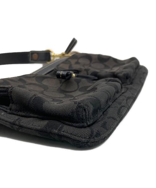 COACH（コーチ）COACH (コーチ) ミニショルダーバッグ ブラックの古着・服飾アイテム