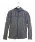 BURBERRY BLACK LABEL（バーバリーブラックレーベル）の古着「ジップパーカー」｜グレー×ブラック