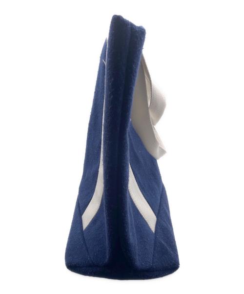 ARMANI（アルマーニ）ARMANI (アルマーニ) トートバッグ ネイビーの古着・服飾アイテム