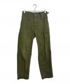 MIRITARYミリタリー）の古着「ベイカーパンツ」｜オリーブ