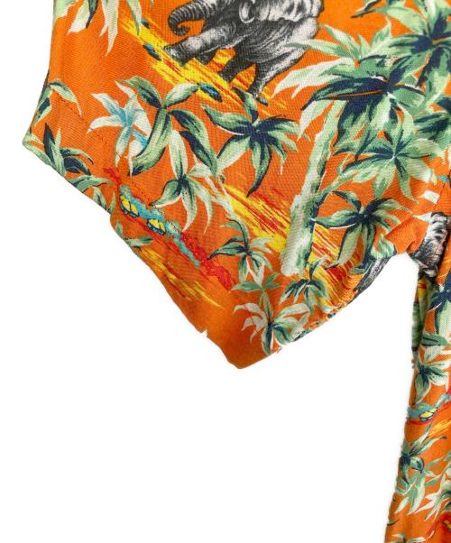 POLO RALPH LAUREN（ポロ・ラルフローレン）POLO RALPH LAUREN (ポロ・ラルフローレン) アロハシャツ オレンジ サイズ:不明の古着・服飾アイテム