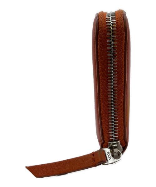 TOD'S（トッズ）TOD'S (トッズ) 長財布 オレンジの古着・服飾アイテム