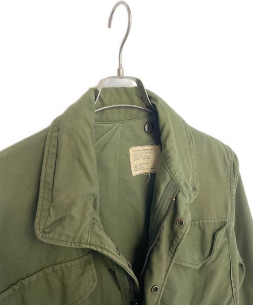 ミリタリージャケット（ミリタリージャケット）ミリタリージャケット (ミリタリージャケット) ミリタリージャケット カーキ サイズ:不明の古着・服飾アイテム