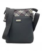 BURBERRY BLACK LABELバーバリーブラックレーベル）の古着「ショルダーバッグ」｜ブラック
