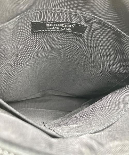BURBERRY BLACK LABEL（バーバリーブラックレーベル）BURBERRY BLACK LABEL (バーバリーブラックレーベル) ショルダーバッグ ブラックの古着・服飾アイテム