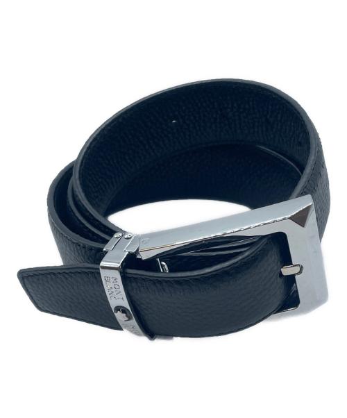 MONTBLANC（モンブラン）MONTBLANC (モンブラン) レザーベルト ブラックの古着・服飾アイテム