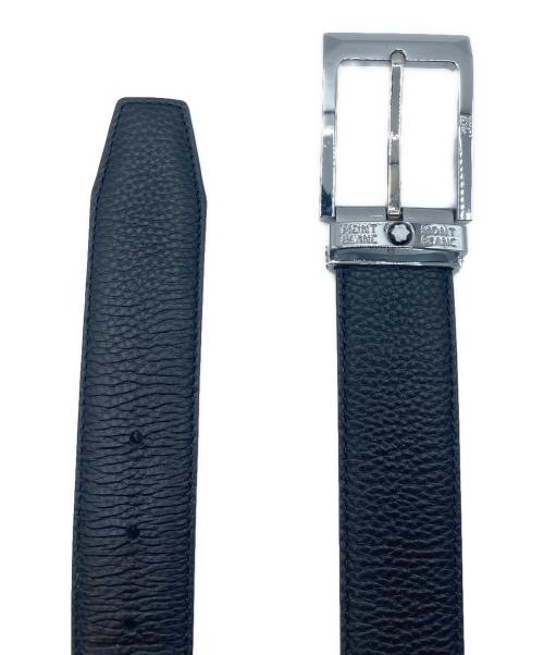 MONTBLANC（モンブラン）MONTBLANC (モンブラン) レザーベルト ブラックの古着・服飾アイテム