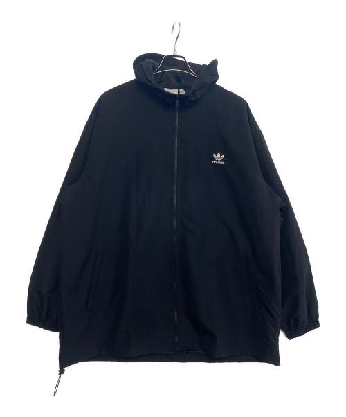 adidas（アディダス）adidas (アディダス) ウインドブレーカー ブラック サイズ:2XLの古着・服飾アイテム