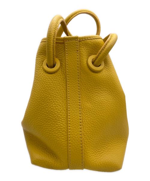 VASIC（ヴァジック）VASIC (ヴァジック) 巾着バッグ イエローの古着・服飾アイテム