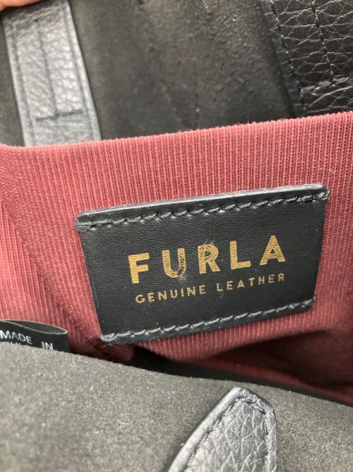 FURLA（フルラ）FURLA (フルラ) 2WAYショルダーバッグ ブラックの古着・服飾アイテム