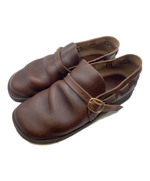 FERNAND LEATHER（フェルナンド レザー）FERNAND LEATHER (フェルナンド レザー) レザーシューズ ブラウン サイズ:9の古着・服飾アイテム