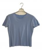 PLEATS PLEASE ISSEY MIYAKEプリーツプリーズ イッセイミヤケ）の古着「半袖カットソー」｜スカイブルー