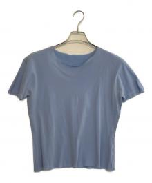 PLEATS PLEASE ISSEY MIYAKE（プリーツプリーズ イッセイミヤケ）の古着「半袖カットソー」｜スカイブルー