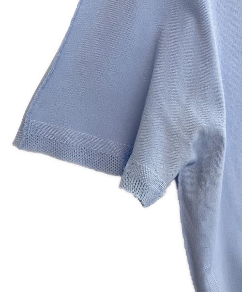 PLEATS PLEASE ISSEY MIYAKE（プリーツプリーズ イッセイミヤケ）PLEATS PLEASE ISSEY MIYAKE (プリーツプリーズ イッセイミヤケ) 半袖カットソー スカイブルー サイズ:3の古着・服飾アイテム