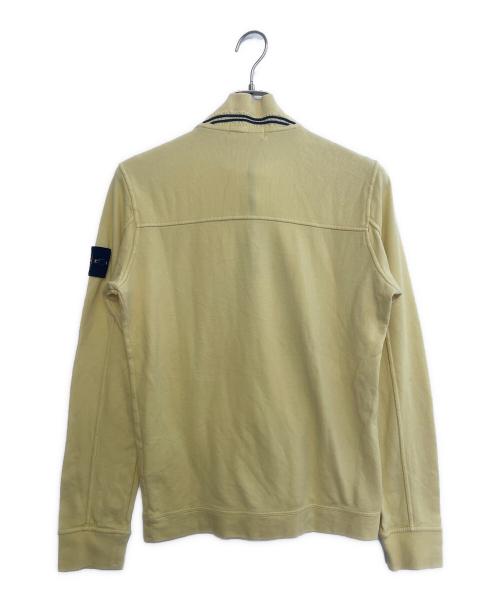 STONE ISLAND（ストーンアイランド）STONE ISLAND (ストーンアイランド) ハーフジップスウェット イエロー サイズ:Mの古着・服飾アイテム