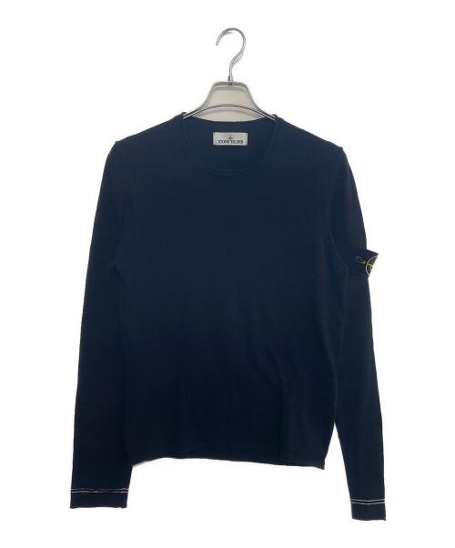 STONE ISLAND（ストーンアイランド）STONE ISLAND (ストーンアイランド) 長袖カットソー ネイビー サイズ:Mの古着・服飾アイテム